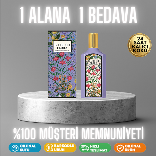 GUCCİ FLORA GERGEOUS MAGNOLİA - KADIN