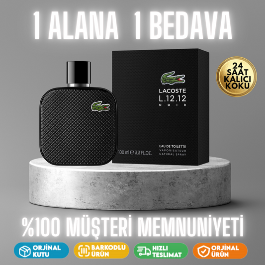 LACOSTE EAU DE L.12.12 NOİR   - ERKEK
